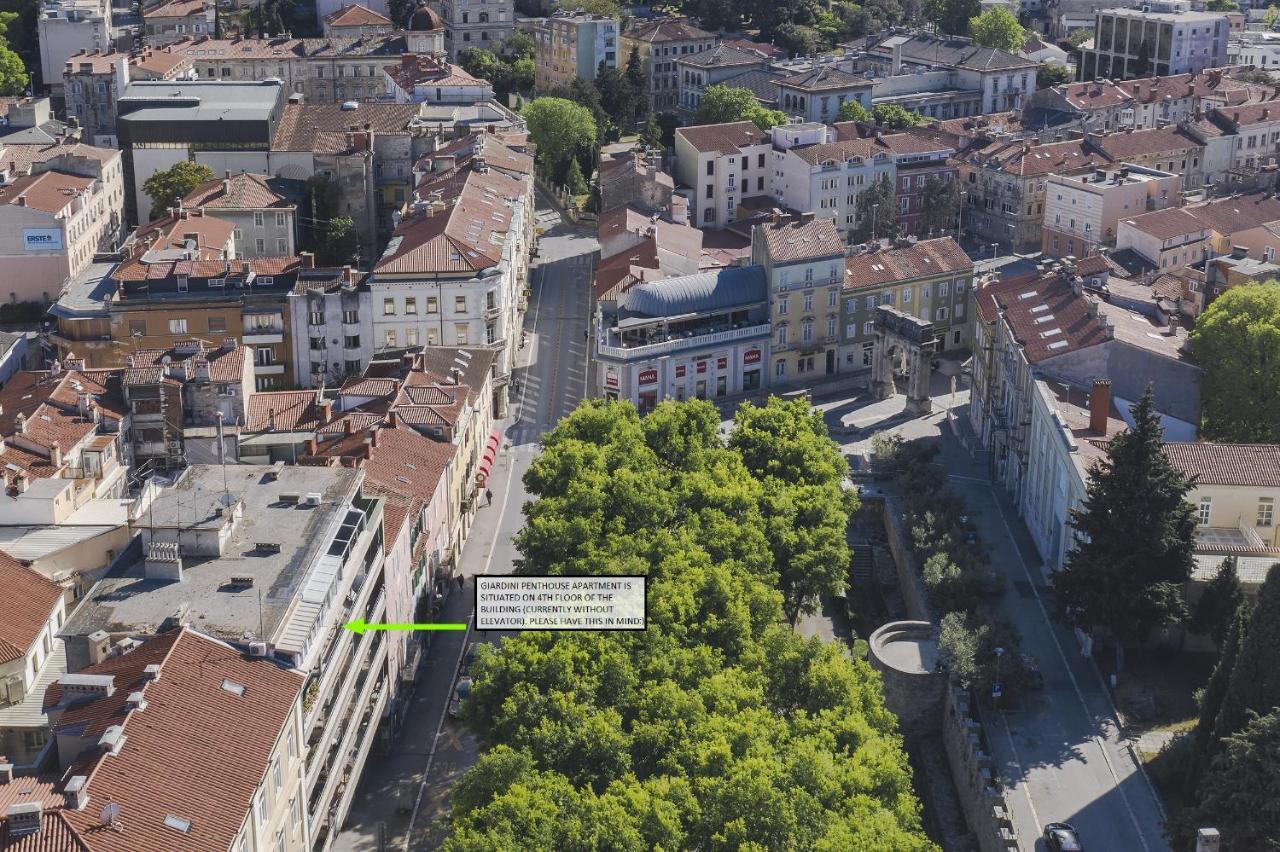 Giardini Penthouse Apartment Pula Exterior foto